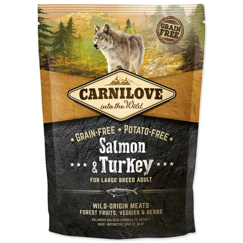 Krmivo Carnilove Adult Large Breed Salmon & Turkey 1,5kg