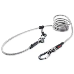 Tamer Lanové Easylong Twist Mini szürke 2m póráz