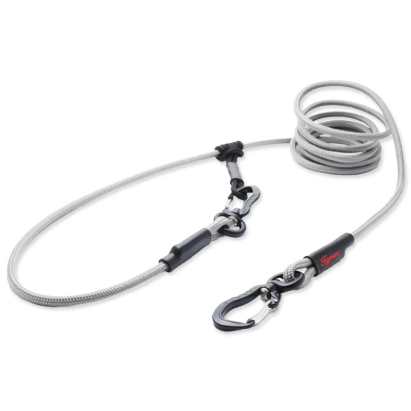 Tamer Lanové Easylong Twist Mini szürke 2m póráz