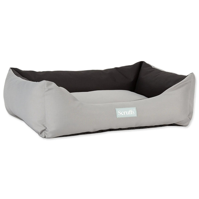 Scruffs Expedition Box Ágy Storm Grey L 75x60cm