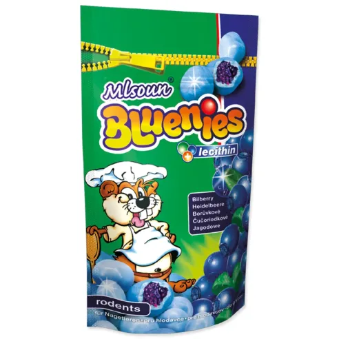 Pochúťka Dafiko Bluenies s čučoriedkami 50g