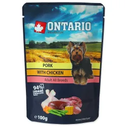 Ontario tasakos sertés csirkehússal alaplében 100g