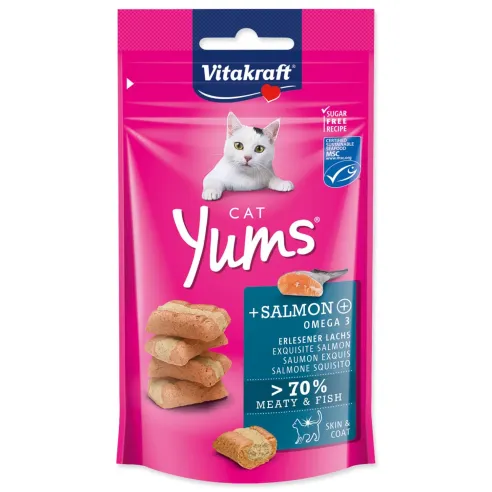 Pochúťka Vitakraft Cat Yums losos 40g