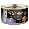 Miamor Feine Filets Adult tonhal tintahallal zselében 100g konzerv