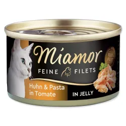 Miamor Feine Filets Adult csirke tésztával zselében 100g konzerv