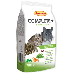 Avicentra COMPLETE+ teljes értékű eledel csincsilláknak és degu-knak 700g