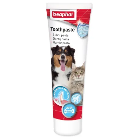 Beaphar fogkrém májas ízesítésben 100g