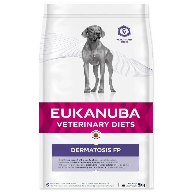 EUKANUBA Veterinary Diets Dog Dermatosis FP 5kg állateledel