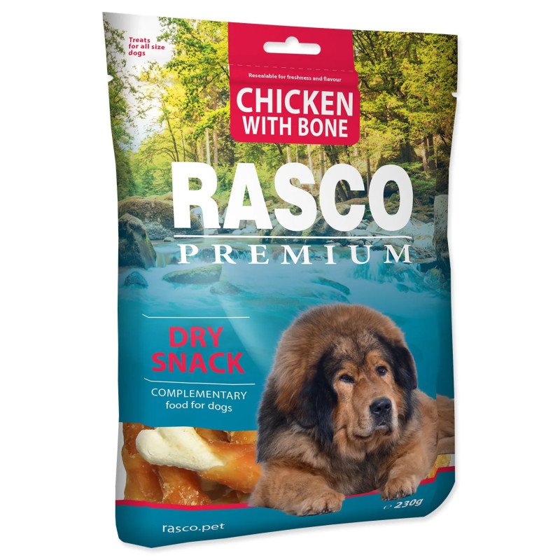 Rasco Premium jutalomfalat csirkével bevont csontok 230g