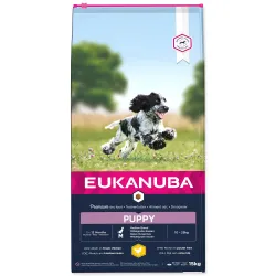 EUKANUBA Puppy Medium 15kg Állateledel