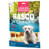 Rasco Premium finomság bivalybőr csirkehússal bevonva, csomók 6cm 230g