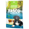 Rasco Premium finomság bivalybőr csirkemellel bevonva, csomók 6cm 80g