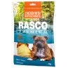 Rasco Premium jutalomfalat bivalybőr csirkehússal bevonva, csomók 11cm 80g