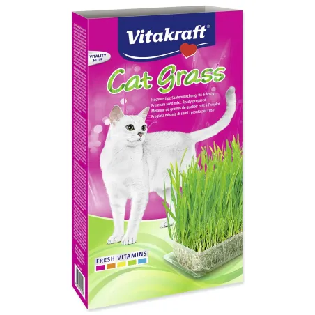 Tráva Vitakraft Cat Grass pre mačky 120g