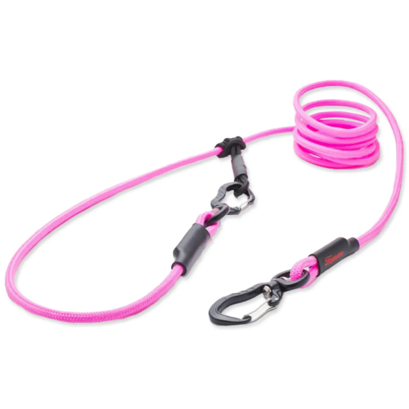 Tamer Lanové Easylong Twist Mini póráz rózsaszín 2,5m