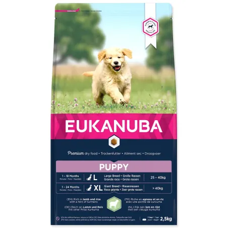 Krmivo EUKANUBA Puppy Large & Giant Lamb 2,5kg