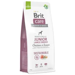 Brit Care Dog Sustainable Junior Large Breed Chicken & Insect 12 kg kutyatáp