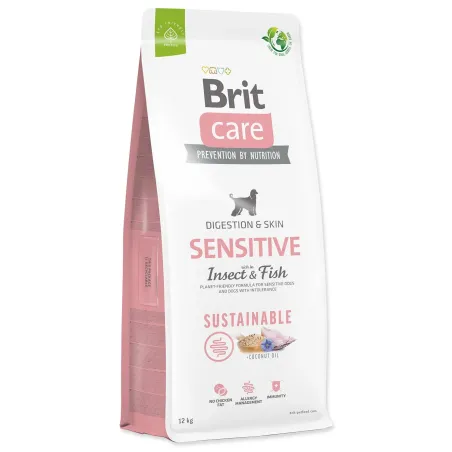 Krmivo Brit Care Dog Sustainable Sensitive Insect & Fish 12kg