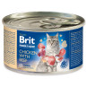 Brit Premium by Nature konzerv csirke és marha 200g