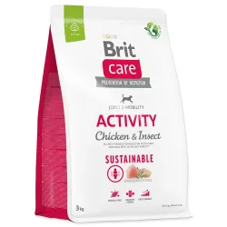 Brit Care Dog Sustainable Activity Chicken & Insect 3kg kutyatáp