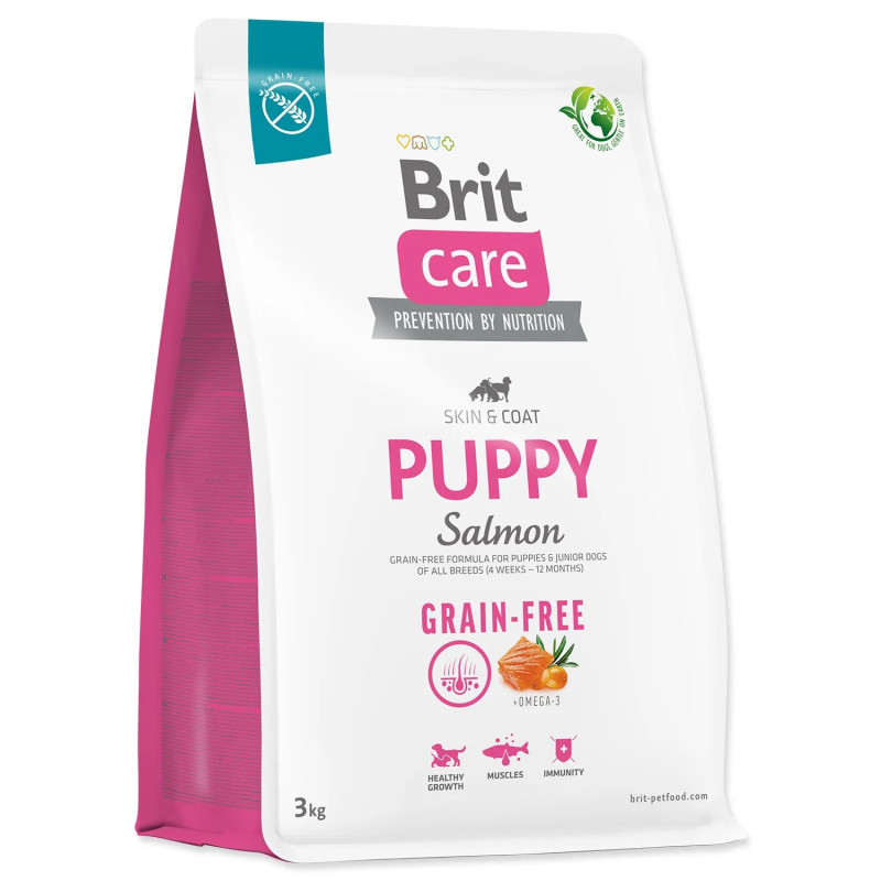Brit Care Dog Grain-free Puppy Lazac 3kg