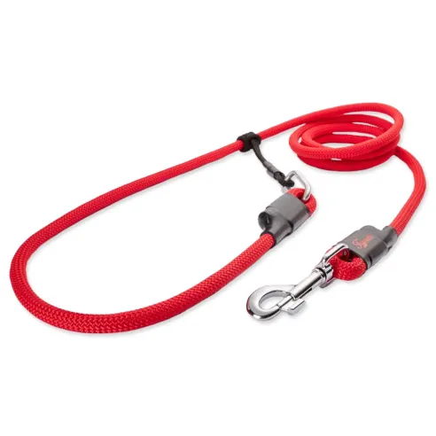 Tamer Lanové Easylong piros póráz 4m, 8-50kg