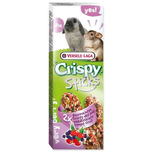 Versele-Laga Crispy rúd nyulaknak és csincsilláknak, erdei gyümölcsökkel 110g 2db