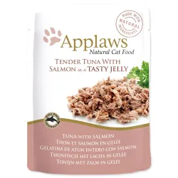 Applaws macska alutasak tonhal és lazac zselében 70g