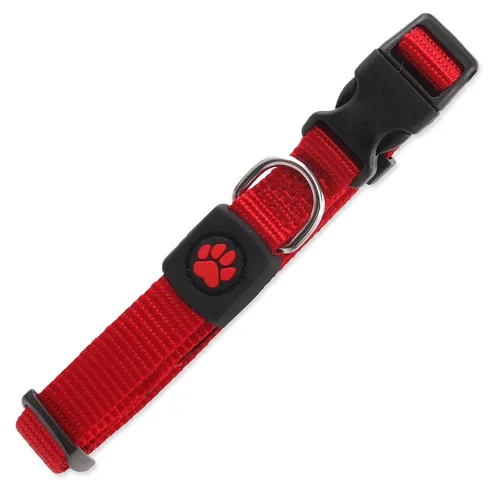 Obojok Active Dog Premium S červený 1,5x27-37cm