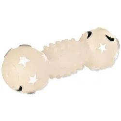 Trixie világító vinyl súlyzó játék 19cm