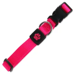 Obojok Active Dog Premium M rózsaszín 2x34-49cm