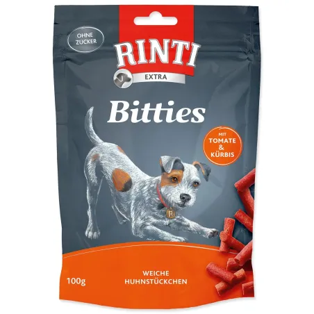 Rinti Bitties csirkés falatkák paradicsommal és sütőtökkel 100g