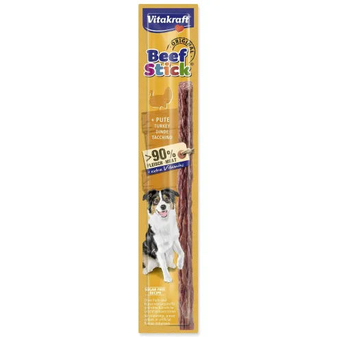 Pochúťka Vitakraft Beef Stick morka, tyčinka 12g