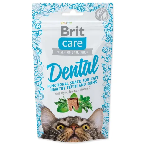 Brit Care Cat Snack Dental jutalomfalat 50g