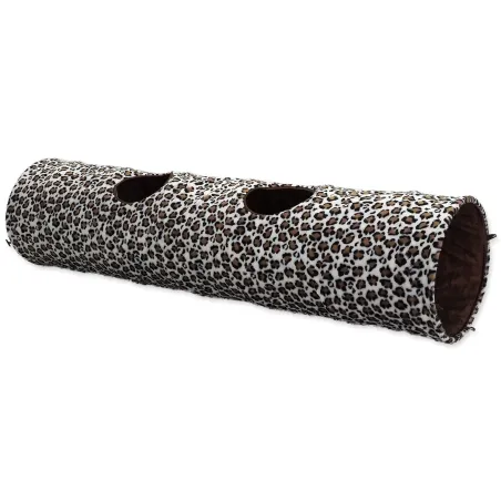 Tunel Magic Cat XL plyš leopard 150x35cm