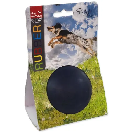 Hračka Dog Fantasy lopta gumová hádzacia modrá 8cm