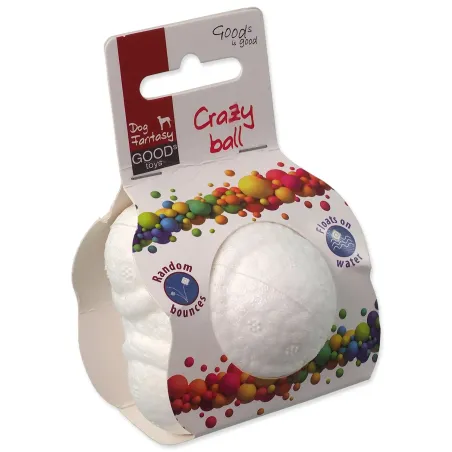 Hračka Dog Fantasy Crazy ball M lopta z ETPU materiálu 6,5cm