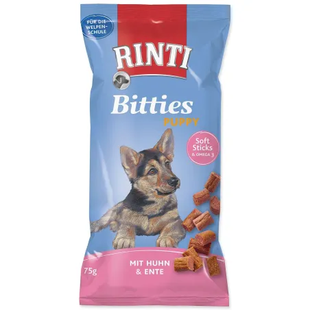 Rinti Bitties Puppy csirke és kacsa 75g