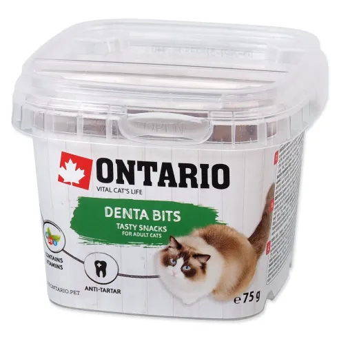 Pochúťka Ontario dentálne vankúšiky 75g