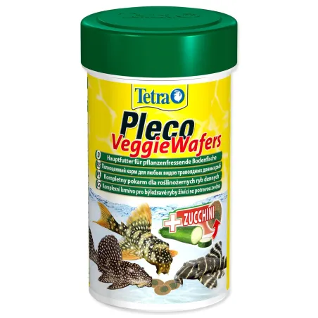 Krmivo Tetra Pleco Veggie Wafer 100ml