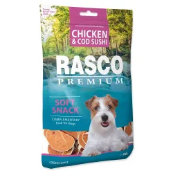 Rasco Premium jutalomfalat csirke és tőkehal, sushi 80g