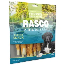 Rasco Premium finomság bivalybőrrel és csirkehússal bevonva, rudak 500g