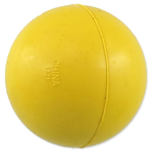 Játék Dog Fantasy labda kemény sárga 5cm