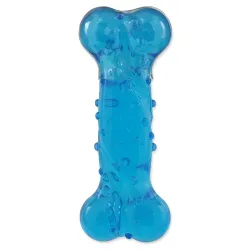 Dog Fantasy STRONG bacon illatú csont, kék, 12,5cm
