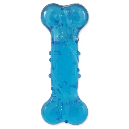 Dog Fantasy STRONG bacon illatú csont, kék, 12,5cm