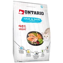Ontario Cat Hair & Skin 2kg macskaeledel