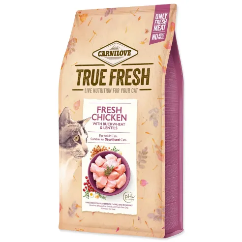 Krmivo Carnilove Cat True Fresh Chicken 1,8 kg