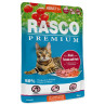 Rasco Premium Adult tasak borjú paradicsommal és gyógynövényekkel 85g