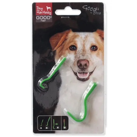 Dog Fantasy műanyag kullancseltávolító kampó 2 méretben