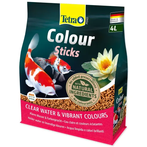 Krmivo Tetra Pond Colour Sticks 4l